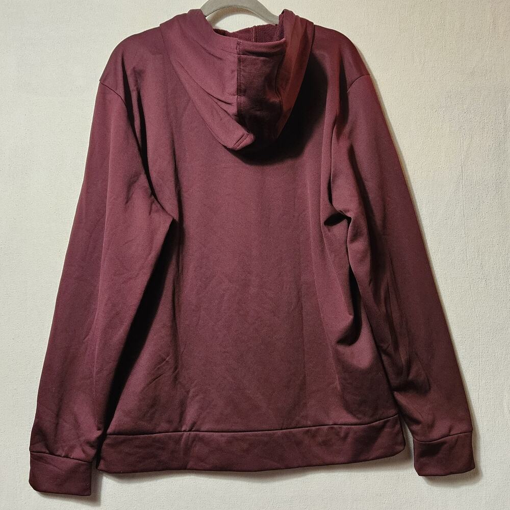 Under Armor Cold Gear Men's Red Loose Fitting Hoodie Sweatshirt Size Large - Picture 2 of 8